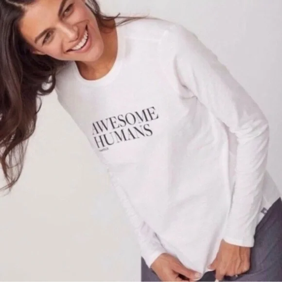 Figs Underscrub Long Sleeve T Shirt
Womens S White Awesome Humans Wear Figs - Picture 3 of 3